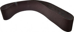 3M - 4" Wide x 54" OAL, 60 Grit, Aluminum Oxide Abrasive Belt - Aluminum Oxide, Medium, Coated, X Weighted Cloth Backing, Series 341D - Benchmark Tooling