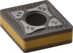Iscar - CNMG432 GN Grade IC8250 Carbide Turning Insert - TiCN/Al2O3 Finish, 80° Diamond, 1/2" Inscr Circle, 3/16" Thick, 1/32" Corner Radius - Benchmark Tooling