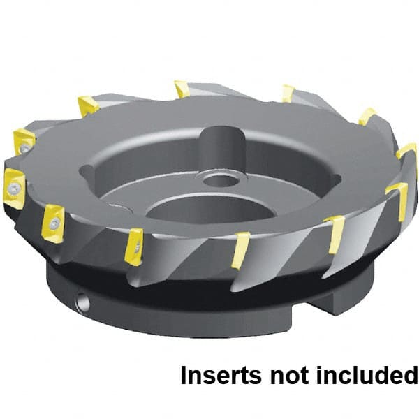 Kennametal - 63mm Cut Diam, 22mm Arbor Hole Diam, Indexable Square-Shoulder Face Mill - Benchmark Tooling