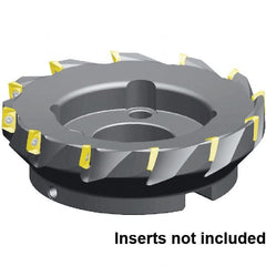 Kennametal - 160mm Cut Diam, 40mm Arbor Hole Diam, Indexable Square-Shoulder Face Mill - Benchmark Tooling