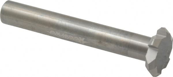 Accupro - 3/4" Cutter Head Diam, 1/32" Flat Width, 2-1/2" OAL, Solid Carbide, Single Right Hand Back Chamfer - Benchmark Tooling