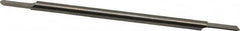 Accupro - 1/8 Inch Diameter, 3 Inch Overall Length, 3/8 Inch Split Length, Solid Carbide, Full Radius Split End Carbide Blank - Double End - Benchmark Tooling