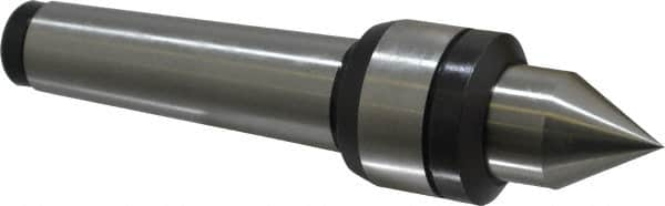 Value Collection - MT4 Taper Shank, Live Center - 2,000 Max RPM, 32mm Point Diam, 200mm Point Length, 700 Lb Max Workpc, Standard Point - Benchmark Tooling