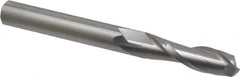 OSG - 5/16", 1-1/8" LOC, 5/16" Shank Diam, 3" OAL, 2 Flute, Solid Carbide Square End Mill - Single End, Uncoated, Spiral Flute, 30° Helix, Centercutting, Right Hand Cut, Right Hand Flute, Series 462 - Benchmark Tooling