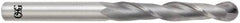 OSG - 3/4" Diam, 3" LOC, 2 Flute Solid Carbide Ball End Mill - Uncoated, Single End, 6" OAL, 3/4" Shank Diam, Spiral Flute - Benchmark Tooling