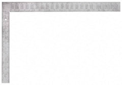 Empire Level - 24" Blade Length x 2" Blade Width, 16" Base Length x 1-1/2" Base Width Aluminum Square - 1/8" Thick - Benchmark Tooling