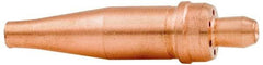 Value Collection - 3/4 to 1-1/2 Inch Cutting Torch Tip - Tip Number 2, Acetylene, For Use with Victor Torches - Exact Industrial Supply