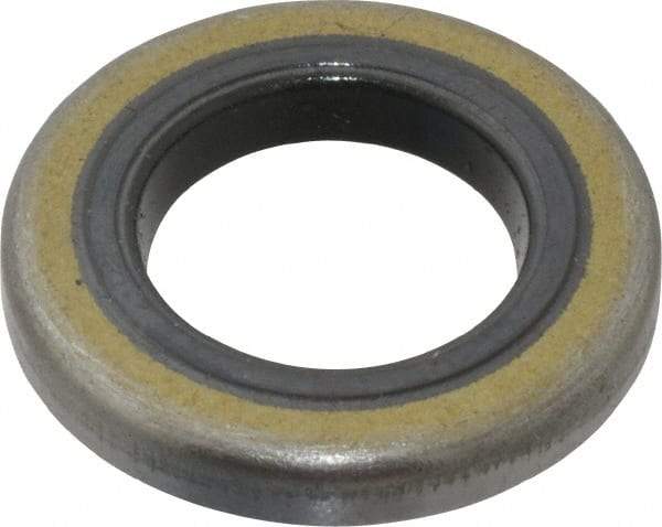 Thomson Industries - 1/2" Diam, Steel Bearing Closed External Seal for Fixed Diameter Housings - 1/8" Wide x 0.879" Outside Diam - Benchmark Tooling