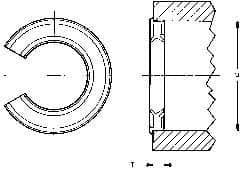 Thomson Industries - 30mm Shaft Diam, Open Multirac External Seal - Benchmark Tooling