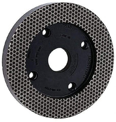 Made in USA - 6" Diam x 1-1/4" Hole x 3/4" Thick, 100 Grit Surface Grinding Wheel - Diamond, Fine Grade - Benchmark Tooling