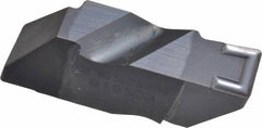 Kennametal - 4250NG K Grade KC5010, 6.35mm Cutting Width Carbide Grooving Insert - 6.35mm Max Depth of Cut, Left Hand, 0.57mm Corner Radius, TiAlN Finish - Benchmark Tooling