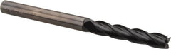 OSG - 5/16", 1-5/8" LOC, 5/16" Shank Diam, 4" OAL, 4 Flute, Solid Carbide Square End Mill - Single End, TiAlN Finish, Spiral Flute, 30° Helix, Centercutting, Right Hand Cut, Right Hand Flute, Series 484 - Benchmark Tooling