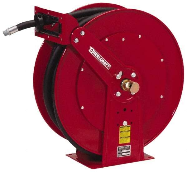 Reelcraft - 75' Spring Retractable Hose Reel - 250 psi, Hose Included - Benchmark Tooling