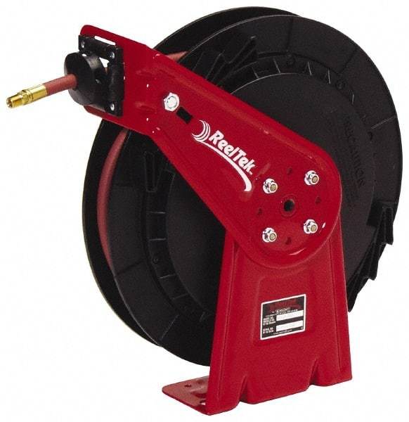 Reelcraft - 35' Spring Retractable Hose Reel - 300 psi, Hose Included - Benchmark Tooling