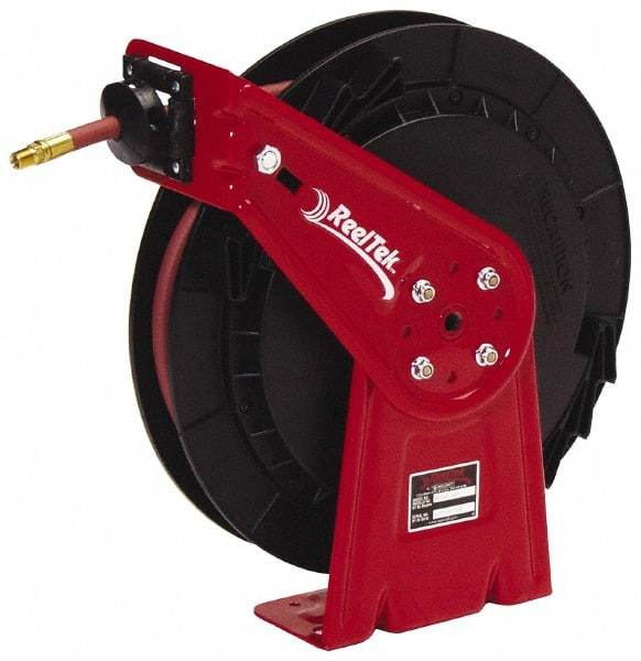 Reelcraft - 35' Spring Retractable Hose Reel - 1,000 psi, Hose Included - Benchmark Tooling