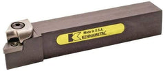 Kennametal - CKJN, Right Hand Cut, 3° Lead Angle, 25mm Shank Height x 25mm Shank Width, Negative Rake Indexable Turning Toolholder - 150mm OAL, KNUX1604.. Insert Compatibility, Series Kendex - Benchmark Tooling