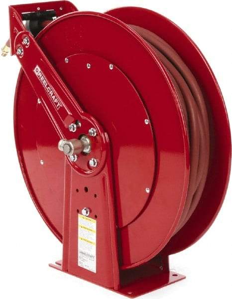 Reelcraft - 100' Spring Retractable Hose Reel - 300 psi, Hose Included - Benchmark Tooling