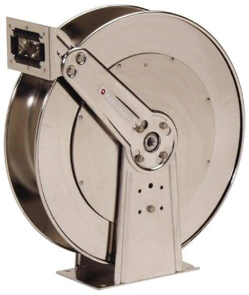 Reelcraft - 50' Spring Retractable Hose Reel - 1,250 psi, Hose Not Included - Benchmark Tooling