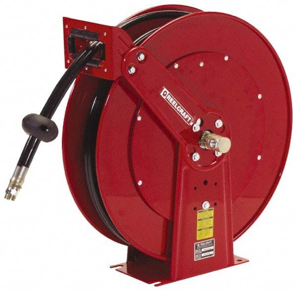 Reelcraft - 50' Spring Retractable Hose Reel - 2,000 psi, Hose Included - Benchmark Tooling