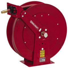 Reelcraft - 75' Spring Retractable Hose Reel - 250 psi, Hose Included - Benchmark Tooling