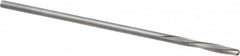 Magafor - 1/16" Solid Carbide 4 Flute Chucking Reamer - Spiral Flute, 1/16" Straight Shank, 7/16" Flute Length, 1-31/32" OAL - Benchmark Tooling