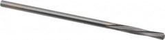 Magafor - 5/64" Solid Carbide 4 Flute Chucking Reamer - Spiral Flute, 0.078" Straight Shank, 7/16" Flute Length, 1-31/32" OAL - Benchmark Tooling