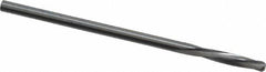 Magafor - 2.159mm Solid Carbide 4 Flute Chucking Reamer - Spiral Flute, 0.085" Straight Shank, 7/16" Flute Length, 1-31/32" OAL - Benchmark Tooling