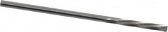 Magafor - 2.3597mm Solid Carbide 4 Flute Chucking Reamer - Spiral Flute, 0.0929" Straight Shank, 7/16" Flute Length, 1-31/32" OAL - Benchmark Tooling