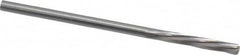 Magafor - 2.5908mm Solid Carbide 6 Flute Chucking Reamer - Spiral Flute, 0.102" Straight Shank, 19/32" Flute Length, 2-1/4" OAL - Benchmark Tooling