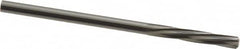 Magafor - #32 Solid Carbide 6 Flute Chucking Reamer - Spiral Flute, 0.1161" Straight Shank, 19/32" Flute Length, 2-1/4" OAL - Benchmark Tooling