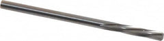 Magafor - #31 Solid Carbide 6 Flute Chucking Reamer - Spiral Flute, 0.1201" Straight Shank, 19/32" Flute Length, 2-1/4" OAL - Benchmark Tooling