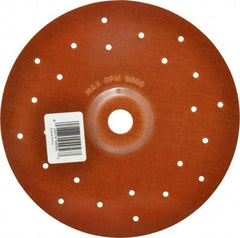 DeWALT - 9" Diam Locking Nut Disc Backing Pad - Medium Density, 6,000 RPM - Benchmark Tooling