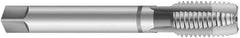 Emuge - 1-1/2 - 11-1/2 NPT Thread, 7 Flute Standard Pipe Tap - 4-1/4" OAL, 1-3/4" Thread Length, 1-1/2" Shank Diam, Bright Finish, Cobalt - Exact Industrial Supply