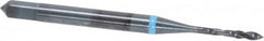 Emuge - #1-72 UNF 2 Flute 3B Modified Bottoming Spiral Flute Tap - Cobalt, Oxide Finish, 1.772" OAL, Right Hand Flute, Right Hand Thread, Series Enorm-VA - Benchmark Tooling
