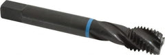 Emuge - 3/4-10 UNC 3 Flute 3B Modified Bottoming Spiral Flute Tap - Cobalt, Oxide Finish, 4.921" OAL, Right Hand Flute, Right Hand Thread, Series Enorm-VA - Benchmark Tooling