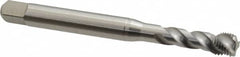Emuge - 3/8-24 UNF 3 Flute 2B Bottoming Spiral Flute Tap - Cobalt, Bright Finish, 3.937" OAL, Right Hand Flute, Right Hand Thread, Series Enorm Z - Benchmark Tooling