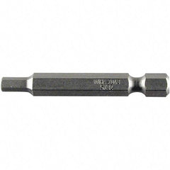 Wiha - 2.5mm Hex Power Bit - 1/4" Drive, 50mm OAL - Benchmark Tooling