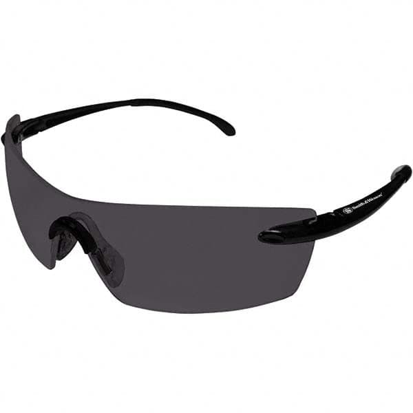 Smith & Wesson - Smoke Lenses, Frameless Safety Glasses - Anti-Fog, Scratch Resistant, Polycarbonate Frame, Size Universal, Wrap Around - Benchmark Tooling