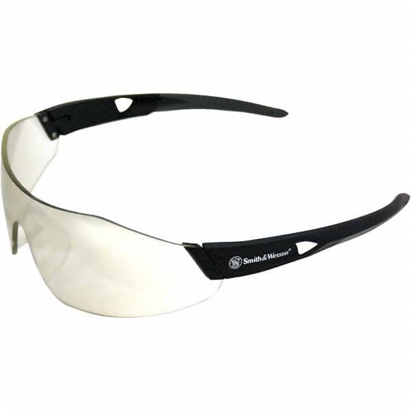 Smith & Wesson - Indoor/Outdoor Lenses, Frameless Safety Glasses - Anti-Fog, Scratch Resistant, Polycarbonate Frame, Size Universal, Wrap Around - Benchmark Tooling