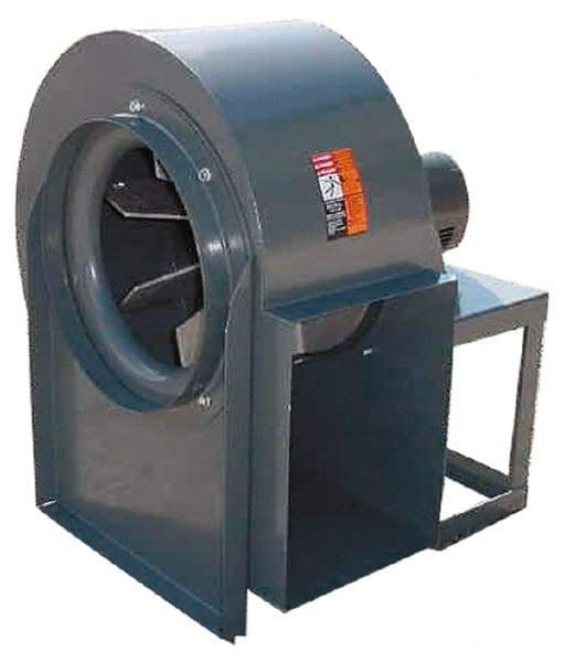 Peerless Blowers - 10" Inlet, Direct Drive, 5 hp, 1,430 CFM, ODP Blower - 230/460/3/60 Volts, 1,725 RPM - Benchmark Tooling