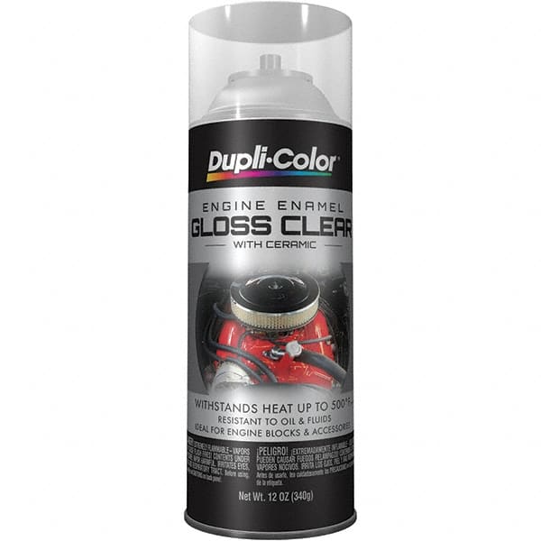 Krylon - 12 oz Clear Automotive Heat Resistant Paint - High Gloss Finish, Comes in Aerosol Can - Benchmark Tooling