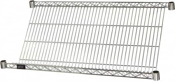 Quantum Storage - 1 Shelf Wire Shelving Unit - 48" Wide x 24" Deep x 1" High, - Benchmark Tooling