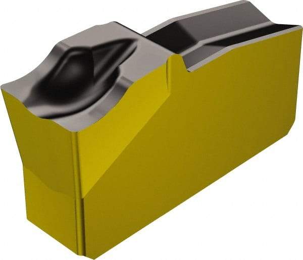 Sandvik Coromant - N151.225 5E 4225 Grade, 0.0984" Cutting Width, Carbide Cutoff Insert - 0° Neutral Lead Angle, 0.0079" Cnr Rad, TiCN/Al2O3/TiN Coated - Benchmark Tooling