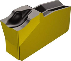 Sandvik Coromant - N151.225 5E 4225 Grade, 0.0984" Cutting Width, Carbide Cutoff Insert - 0° Neutral Lead Angle, 0.0079" Cnr Rad, TiCN/Al2O3/TiN Coated - Benchmark Tooling