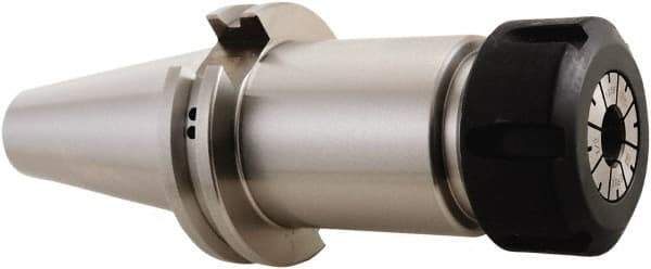 Techniks - 1/16" to 13/32" Capacity, 2.76" Projection, CAT40 Taper Shank, ER16 Collet Chuck - 5.44" OAL - Exact Industrial Supply