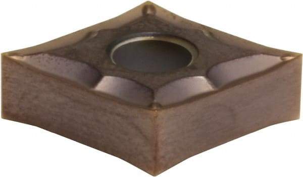 Sumitomo - CNGG430 ESU Grade AC520U Carbide Turning Insert - TiAlN/AlCrN Finish, 80° Diamond, 1/2" Inscr Circle, 3/16" Thick, 0.0039" Corner Radius - Benchmark Tooling