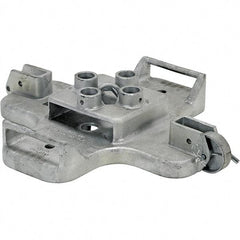 Vestil - Steel Portable Base Pipe Rail Fitting - Benchmark Tooling