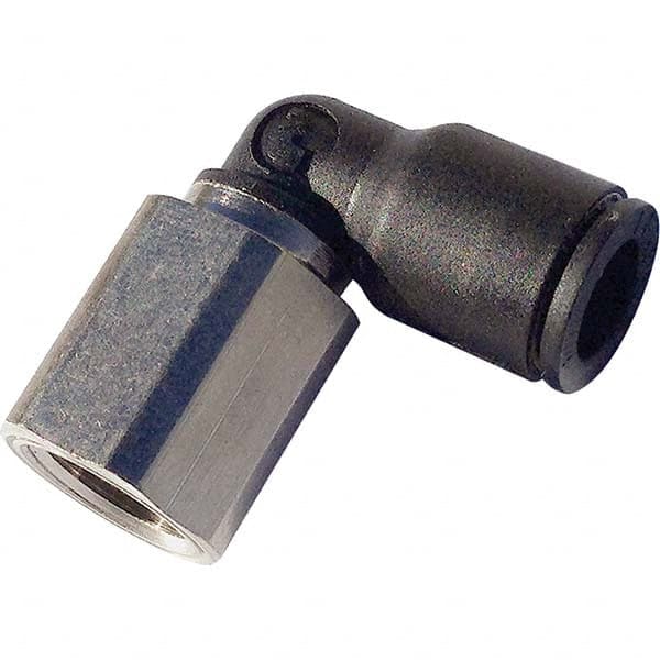 Legris - Plastic Push-To-Connect Tube Fittings Type: Female Elbow Tube Outside Diameter (mm): 12 - Benchmark Tooling