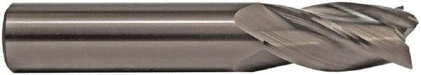 M.A. Ford - 7mm, 20mm LOC, 8mm Shank Diam, 64mm OAL, 4 Flute, Solid Carbide Square End Mill - Single End, Uncoated, 30° Helix, Centercutting, Right Hand Cut, Right Hand Flute, Series 117 - Benchmark Tooling