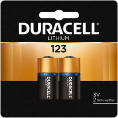 Duracell - Size 123A, Lithium, 2 Pack, Photo Battery - 3 Volts - Benchmark Tooling